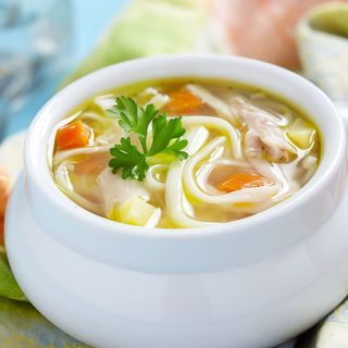 Курячий бульйон з домашньою локшиною (350гр)