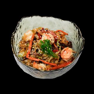 Рисова локшина з креветками (360г)