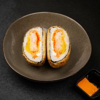 Суші бургер з креветкою(385/40г)