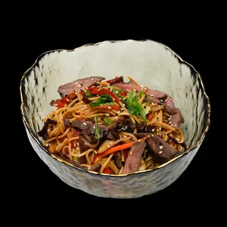 Пшенична локшина з телятиною (360г)