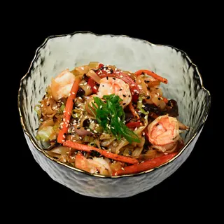 Рисова локшина з креветками( 360г)