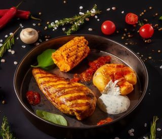 Стейк з курячого філе (325г)