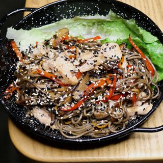 Гречана локшина з куркою ( 250 г)