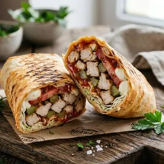 Шаурма сирна без капусти