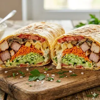 Шаурма асорті куряча