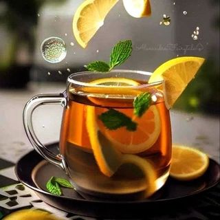 Апельсин-м'ята чай