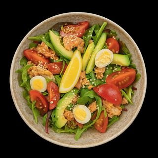 Салат з лососем гриль(220г)