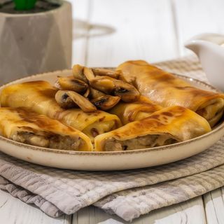 Млинці з м'ясом свинини (3 шт) 270 г.