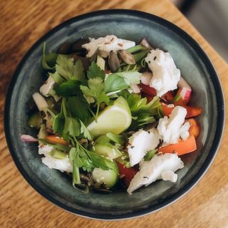 Салат овочевий з фетою (200г)