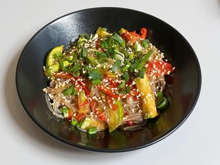 Фунчоза з овочами