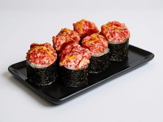 Запечений рол з лосесем та креветкою (230г)