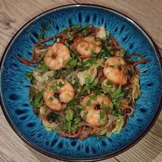 Локшина Фунчоза з креветками 280гр.