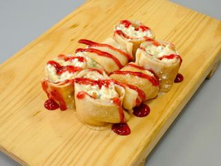 Рол з сиром, бананом та ківі(150г)