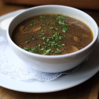 Традиційний український грибний суп