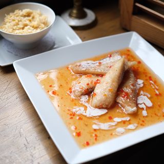 Філе окуня в кисло солодкому соусі