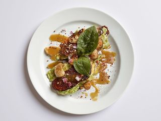 Авокадо тост з сиром гриль