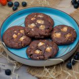 Шоколадне печиво з карамеллю