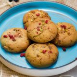 Печиво фісташка-малина