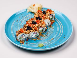 Філадельфія з вугрем,тунцем та огурком