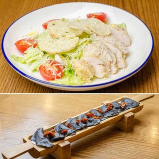 Салат AVE Гетьман та вареники з судаком