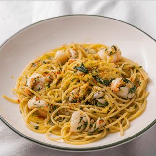 Аліо Олі із креветками