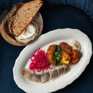 Оселедець із картоплею