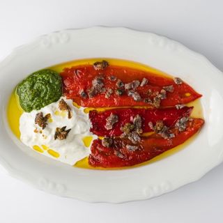 Печені перці із страчателою