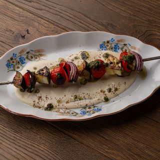 Овочі на вугіллі