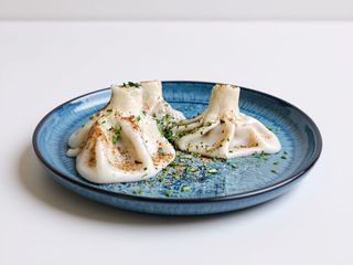 Хінкалі з сиром сулугуні 