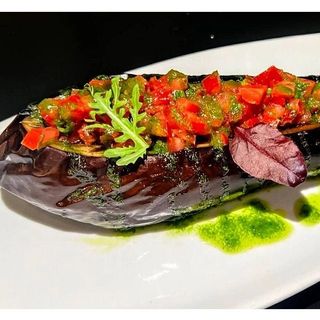 Запечений баклажан з томатами (340г)