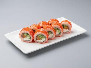 Каліфорнія з лососем в ікрі (280г)