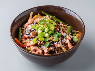 СЕТ Удонів (з куркою2+з морепродуктами1+з лососем1 (1200г)