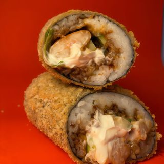 Ролл з тигровою креветкою темпура