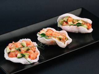 Тар тар з лосося