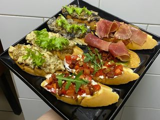 Сет брускет 8 шт 