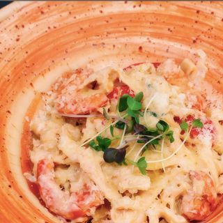 З креветками 