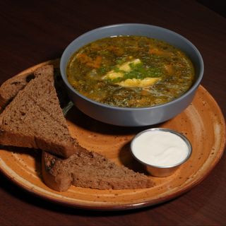 Борщ зелений