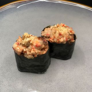 Гункан з вугрем спайсі (2шт)