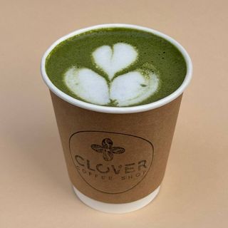 Матча капучино на рослинному молоці (250мл)