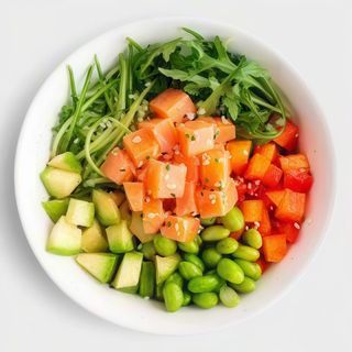 Поке Боул з сьомгою (420г)