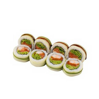 Грін рол з креветками та лососем 270 Г