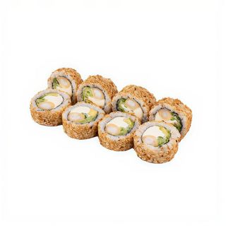 Рол Філадельфія з креветками в кунжуті 270 г