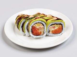 Рол з лососем та авокадо (280г)