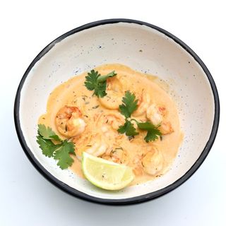 Хвости білоногих креветок по-тайськи