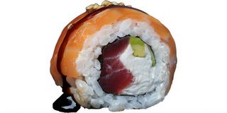 Рол авторський лосось BBQ (7шт/333г)