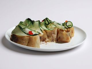 Млинці з куркою та грибами