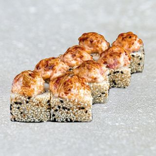 Рол Які Кані Макі з лососем (300г/15г/5г/8шт) 