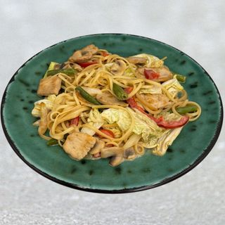 Локшина Рамен з морським коктейлем (270г)