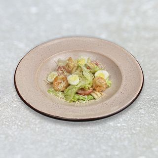Салат Цезар з тигровою креветкою (170г)