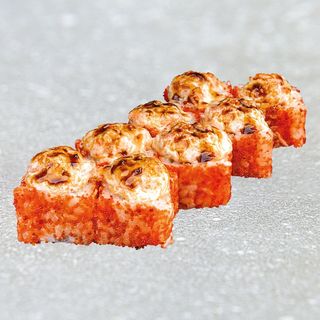 Рол Які Ікура Макі з Гребінцями та Креветкою (260/15/5 г/ 8шт)